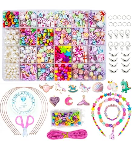Ses Creative 14052 Link Charms - Creative Play Kit For Kids Jewelry Kit
