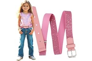 EANAGO Princess Anastasia Elastic Stretch Belt for Children, Modern Glitter Belt for Girls from Approx. 3-15 Years