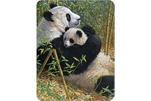 Magnet 3D LiveLife - Une Nouvelle Dynastie de Deluxebase. Aimant lenticulaire puissant pour frigo 3D Panda. Magnet décoratif enfants & adultes avec illustrations licence artiste renommé Beth Hoselton