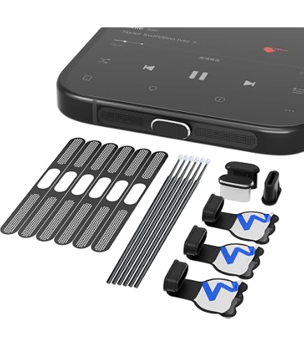 Für IPhone 7-14 5 Stück Staubstecker Für IPhone – Aluminium, Ladeanschluss- Schutz, Kabellos Ladefähig Stecker Iphone