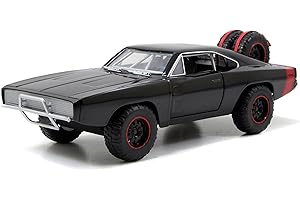 Jada Toys Fast & Furious 7 1/24 1970 Dodge Charger Off Road Czarny metal