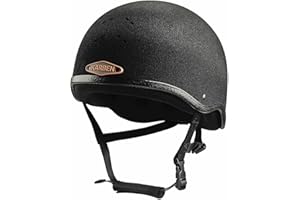 Shires KARBEN Jockey Skull Cap Riding Hat/Helmet in Black 55 Cm, Black