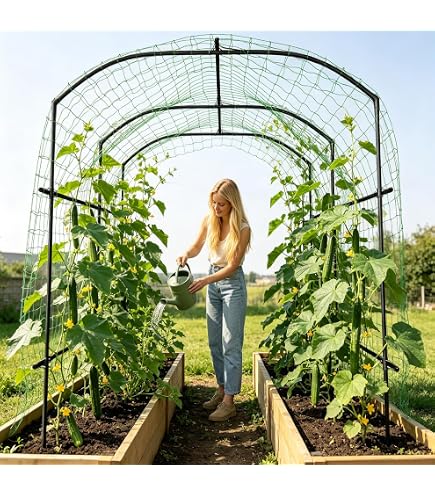 Hohes Rankgitter 180 x 90cm aus Bambusrohren - Groe Bambus Rankhilfe 1,8m  x 0,9m : Amazon.de: Garten