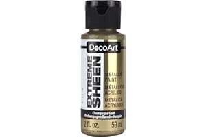 DECOART Deco Art - Tarro de pintura acrílica Extreme Sheen Americana, color oro/champán, 59 ml (paquete de 1)
