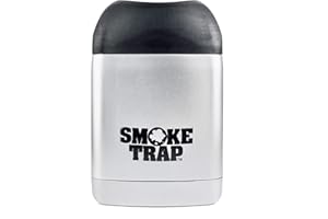 Smoke Trap 2.0 – persönlicher Luftfilter (Sploof) – Rauchfilter mit austauschbarem Filter – über 300 Anwendungen (Silber)