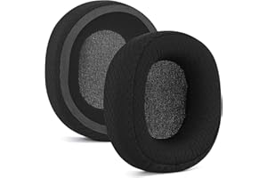 Yizhet Wymienne nauszniki kompatybilne z SteelSeries Arctis 3 5 7 9X Pro, czarny