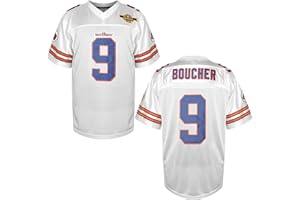 VILLA EETUG The Waterboy Football Jersey #9 Bobby Boucher 50th Anniversary Mud Dogs Bourbon Bowl Movie Football Jerseys for Men