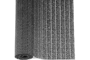 VABNEER Antirutschmatte, 60x100cm PVC Antirutschunterlage Mehrzweck, Teppichstopper für Schubladen Auto Kofferraum Küche Wohnmobil Regal Palette (Schwarz)