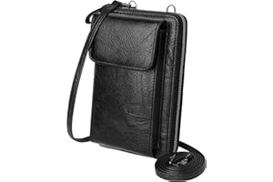 Narunii Sac Portefeuille Femme Bandouliere Portefeuilles Femme,Sac à Main pour Téléphone Portable,Sac à bandoulière Femme Sac à Dos en Cuir PU