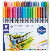 Staedtler 3200 Tb36 &Ccedil;ift U&ccedil;lu Ke&ccedil;eli Kalem 3.0 0.50.8 mm 36'lı