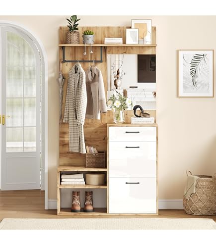 Garderobenschrank | LED | Dielenmöbel | Flur | Prime Home