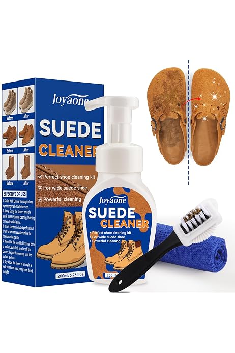 Kit De Nettoyage Pour Chaussures Koudecy - 286g Avec Nettoyant, 3 Brosses Et Serviette - Pour Baskets Blanches