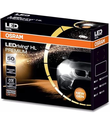 Osram LED Headlight for CAR H9012 Cool White (HIR2 12V 80W 6000K