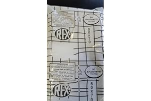 GANDOLFI ENRICO SNC 100 Sacchetti Polietilene Rex cm.50x70 - Trasparenti e Resistenti per Conservazione Versatile