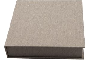 ELEGANTDISK Elegant Disk matrimonio USB/DVD della scatola con foto di Box 13 X 18 cm. tessuto di lino