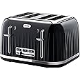 Breville VTT476 Impressions 4-Slice Toaster with High-Lift and Wide Slots, Black