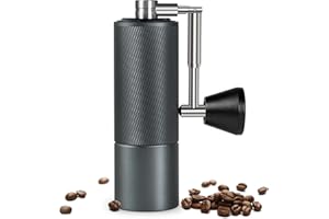 TIMEMORE Chestnut C2 FOLD ręczny młynek do kawy, ze stali nierdzewnej, stożkowy młynek do kawy, ręczny młynek do kawy ze składanym uchwytem i regulowanymi ustawieniami, do espresso i francuskiego