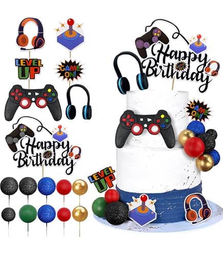 Honbay Topper Per Torta 11° Compleanno Con Cristalli E Strass, In Lega Metallica, 20,5 Cm, Decorazione Elegante - 2