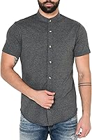 GRITSTONES Men's Cotton Half Sleeve Shirt
