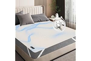 RIQINXIN Silver Fiber & Organic Cotton Grounding Bed Sheet Grounding Mat Earthing UK Natural Wellness Reduced Anxiety Better Sleep Healthy Earth Energy Mat with Natural Conductive Materials 100x200cm