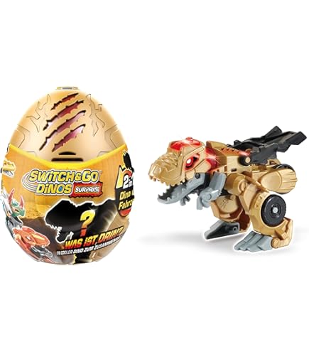 5 Surprise Dino Strike Ice Age, Series 6, Figurines Miniatures Mystères à Collectionner, Déballer Des Dinosaures, Des Camions, Des Hélicoptères, Du Slime Et Plus Encore (2 Capsules), 2 Capsules