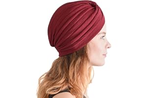 CHARM Turbantes para Mujer - Turbante Hombre Pañuelo Cabeza Sombrero Gorro Bandana Tela Arabe Verano Disfraz