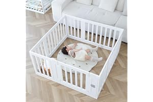 Gupamiga Baby Playpen Children Activity Centre Safety Indoor or Outdoor 8 Panels (8 Panel 115x115cm) (8 Panel 115x115cm)