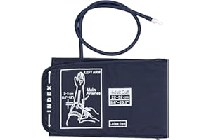 LEIKEDUN Misuratore da Braccio Pressione Sanguigna 22-52 cm con Connettore, Portatile Bracciale Misuratore Pressione per Adulti Anziani, non Inclusa Macchina