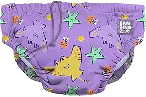 Bambino Mio pañal bañador reutilizable - Destello, 0-6 meses, cómodo, ligero y estiloso, para bebés y niños