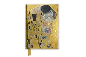 FLAME TREE GIFT Klimt Kiss Foiled Journal