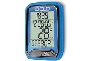 ‎CICLOSPORT CICLO PROTOS 213 drahtloser Fahrradcomputer, mit 13 Funktionen