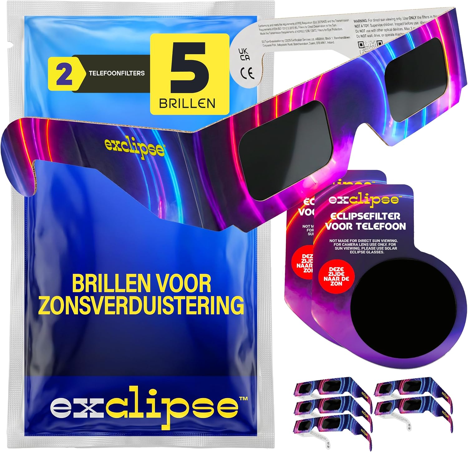Prise en Main & Utilisation au Quotidien : Zonsverduisteringsbrillen ISO 12312-2 en CE U