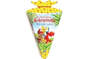 Der kleine Drache Kokosnuss – Mein erster Schultag: Das perfekte Geschenkbuch in Form einer Schultüte gestanzt. Mit Seiten zum Eintragen