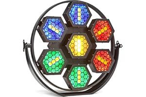 GdjRttk 350W led par Licht Retro RGBW + COB discolicht mit 63 LED-Triplet-Perlen Auto/Musiksteuerung/Master-Slave dj licht für Party Bühne Geburtstag Konzert Hochzeit