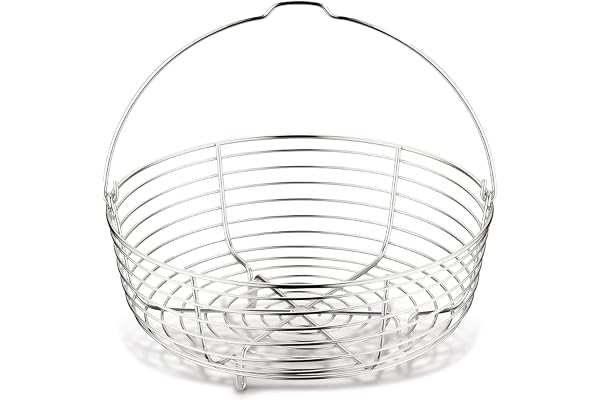 Lagostina Panier Fil, Accessoire pour Autocuiseur Capacité 5/6 Litres, Acier Inoxydable, Diamètre 19 cm