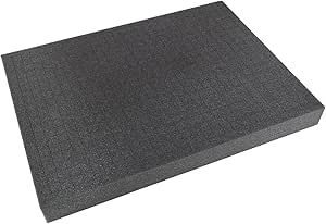 QUTHZZHY | 2 Plaques Mousse Prédécoupées 40x30x5 Cm – Rangement Sur Mesure Pour Outils, Appareils Photo, Drones