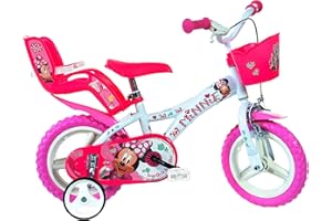 Dino Bikes 612L-NN Minnie Bicycle, 12-Inch Mouse, Pink