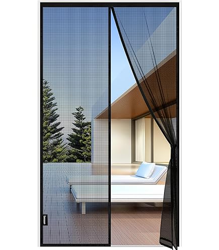 GAUDER Vliegenhor (150 x 180 cm) van polyester | Vliegengordijn Deur en