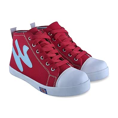 comfortable red shoes