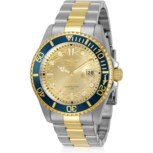 Invicta 47134 Orologio Uomo: Quarzo Analogico Acciaio, Design Audace E Cassa 44mm