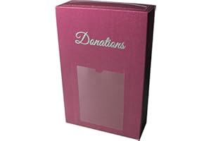 ScatterPod Donation Pod Maroon - Secure Charity & Fundraising Donations Box