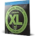 D'Addario EXL165 XL Nickel Wound Regular Light Top/Medium Bottom, Electric Bass Guitar Strings, Nickel Wound, Custom Light, 45-105