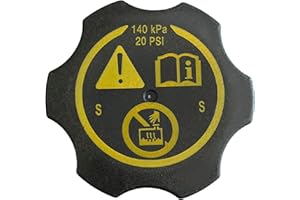 AUTOZOCO Tapón Del Deposito De Liquido Refrigerante Compatible Con Opel - tapa del vaso de expansión - motor - tapón refrigerante - recambios coche - compatible con grupo GeneralMotors - 01305248