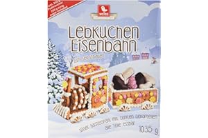 Weiss Lebkuchen Eisenbahn, 1,035 kg