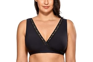 DELIMIRA Femme Soutien-Gorge Maternité Sommeil Confort sans Armature