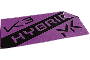 Tibhar Serviette Hybride Violet/Noir