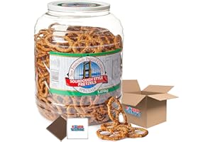 San Francisco Sourdough Pretzels Big Tub 1.47kg Boxed Treatz