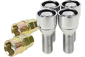 ‎C CARBONADO C CARBONADO Felgenschloss Radschraube Kegel Anti-Diebstahl M14x1,5 28mm