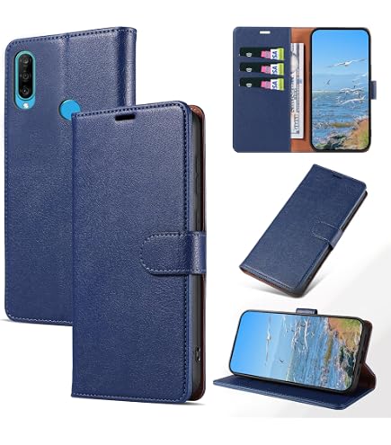 IMEIKONST Cover A Libro Portafoglio Per Huawei P Smart 2021, Con Disegni In Rilievo Trifoglio, Colore Rosa Gold SD - Pelle PU Con Slot Per Carte E Supporto