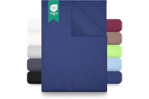 GREEN MARK Textilien® klasyczne prześcieradło | prześcieradło | płótno lniane | chusta dla domu 100% bawełna bez gumki firmy GREEN MARK Textilien® w wielu rozmiarach i kolorach, wymiary: 150 x 250 cm,